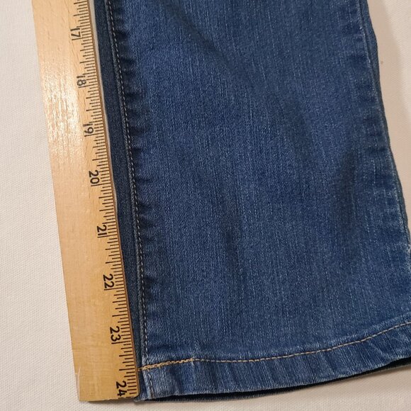 The Children’s Place Skinny Jeans Size 12 Dark Wash Denim Stretch Youth Pants - Picture 6 of 8